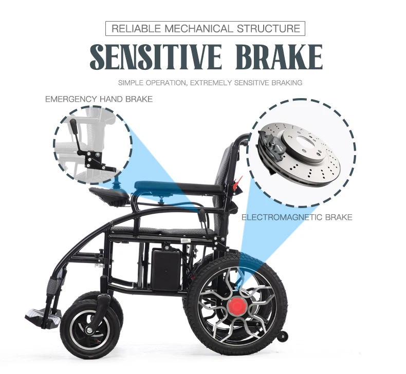 Medical Rehabilitation Disabled Electric Wheelchair Inclined Standing