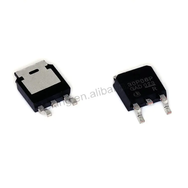 
 Jeking Transistors MOSFET P-CH 60V 30A SPD30P06PG TO-252 IC 30P06P  