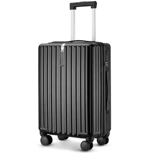 Factory Wholesale Luggage with Spinner Wheels Customize Travel Trolley Case Luggage Bag Sets Bag PC Hard Shell Lightweight