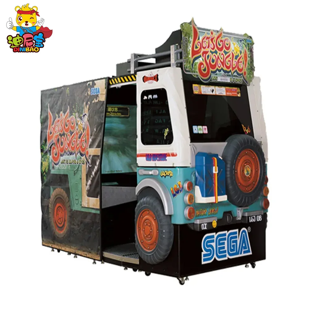  2-Player Metal Gun Shooting Arcade Simulator 220v Video Game Machine for Kids & Adults Age 6+