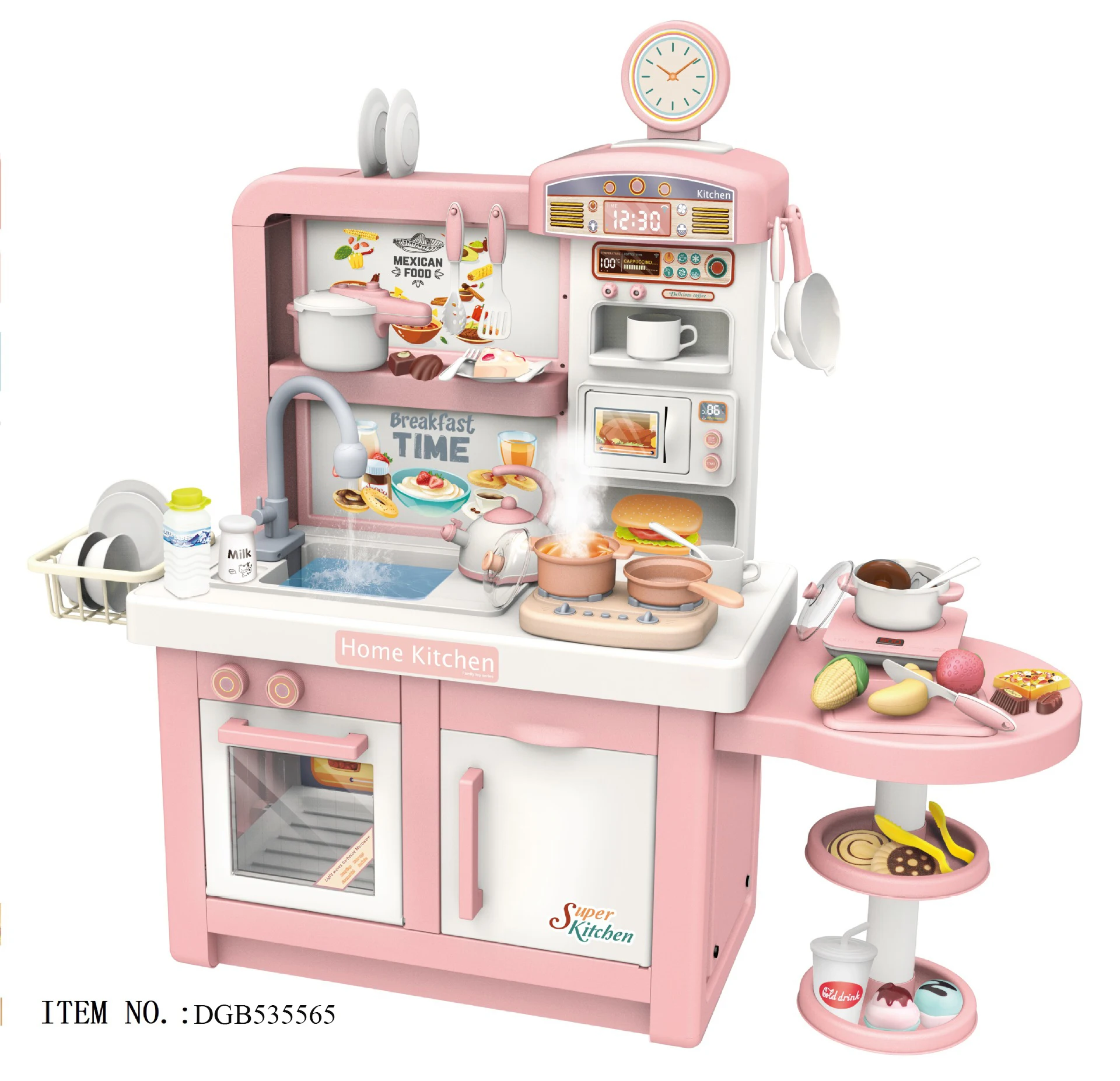 Лидер продаж, Роскошная детская игрушка для кухни дома, кухонная посуда для девочек, посуда, детский кухонный набор, игрушка для ролевых игр