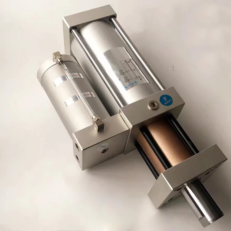 Auto Tool Change air Booster Cylinder Aluminum BT50 Spindle Use 6Ton Pneumatic Cylinder
