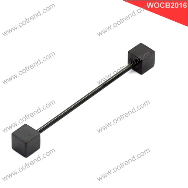 Оптовая продажа, квадратный булавка для воротника