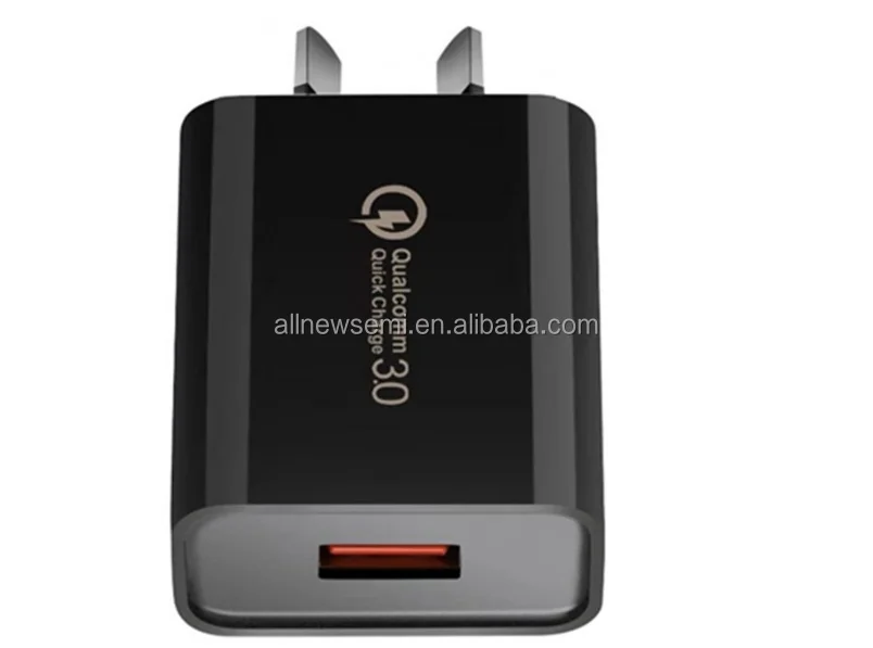 Australian standard qc3.0 charger high pass QC 3.0 fast charging 18W fast charging charger qc.30 fast charging charger