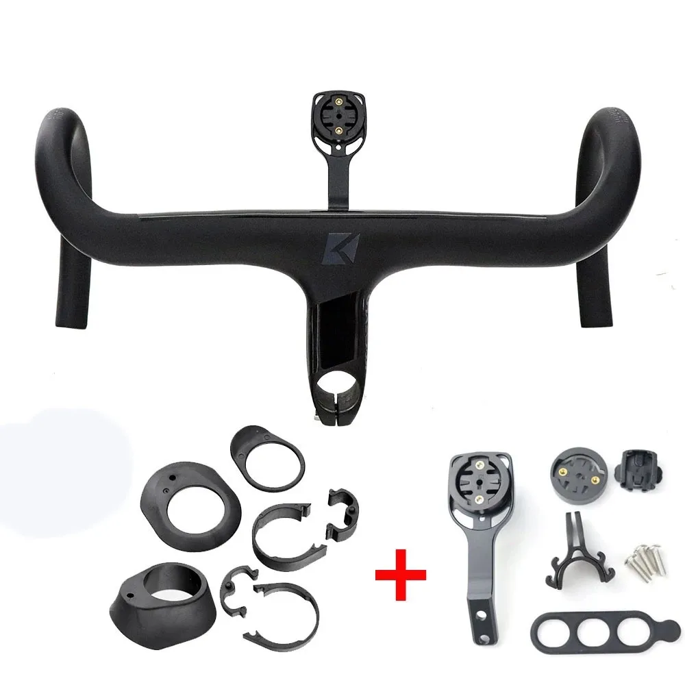 IRONDONKEY High Quality Road Bicycle Handlebar Integrated Drop Bar Gravel  Bike for Mountain Racing Bike