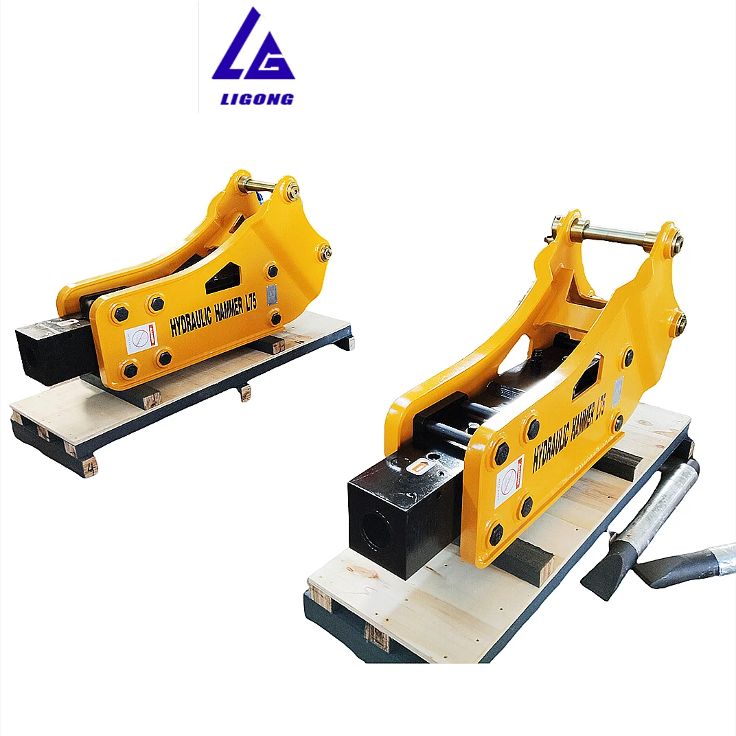 Multi-Function Banana Hydraulic Breaker for Versatile Applications,400kg Weight Bakhoe Rock Demolition Hammer