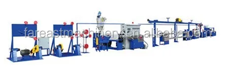 Copper Wire Extrusion  Cable Making Machine Electrical Wire and  Cable Extruding Machines for PVC Nylon Extruder Machine