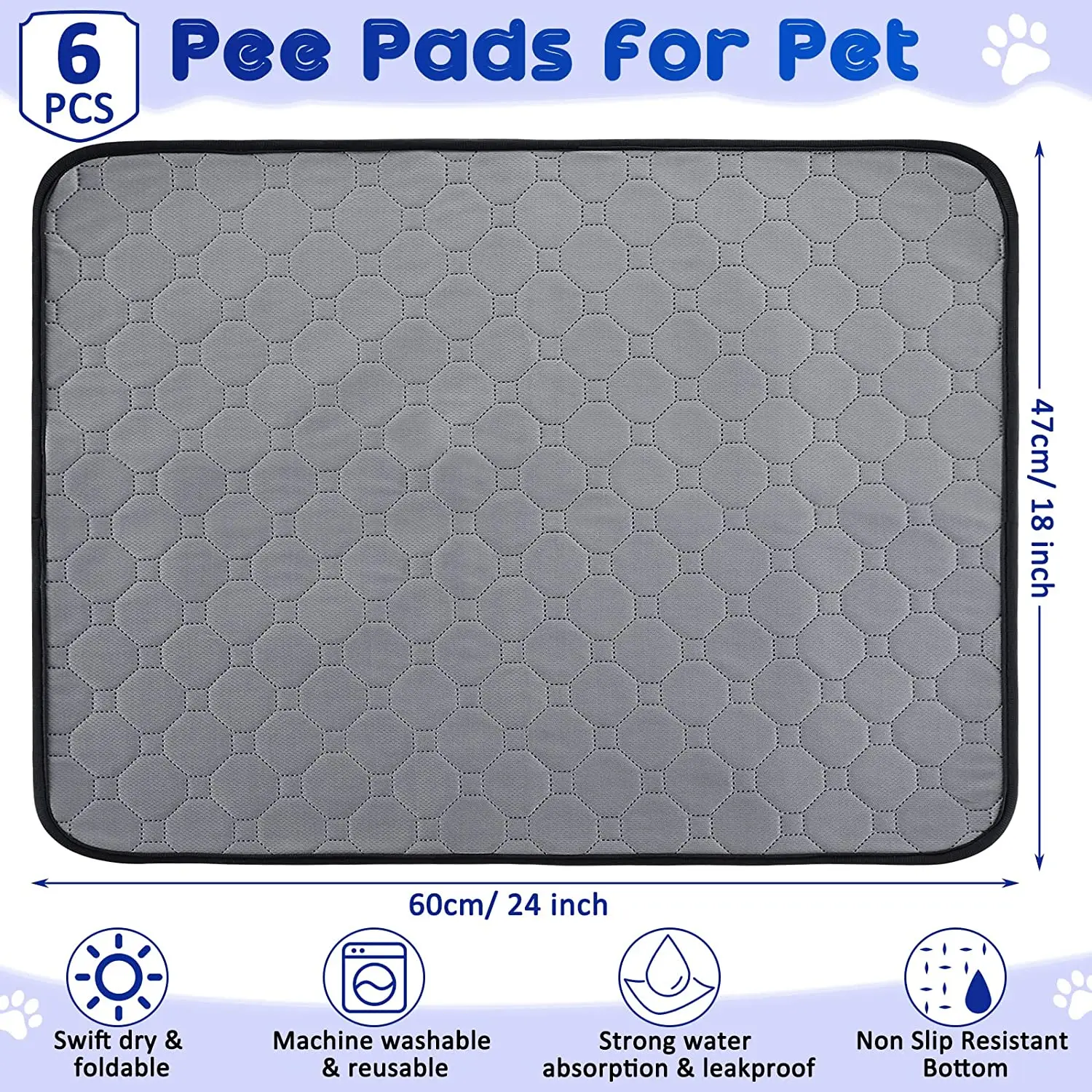 Customizable Logo Pet Training Potty Pads