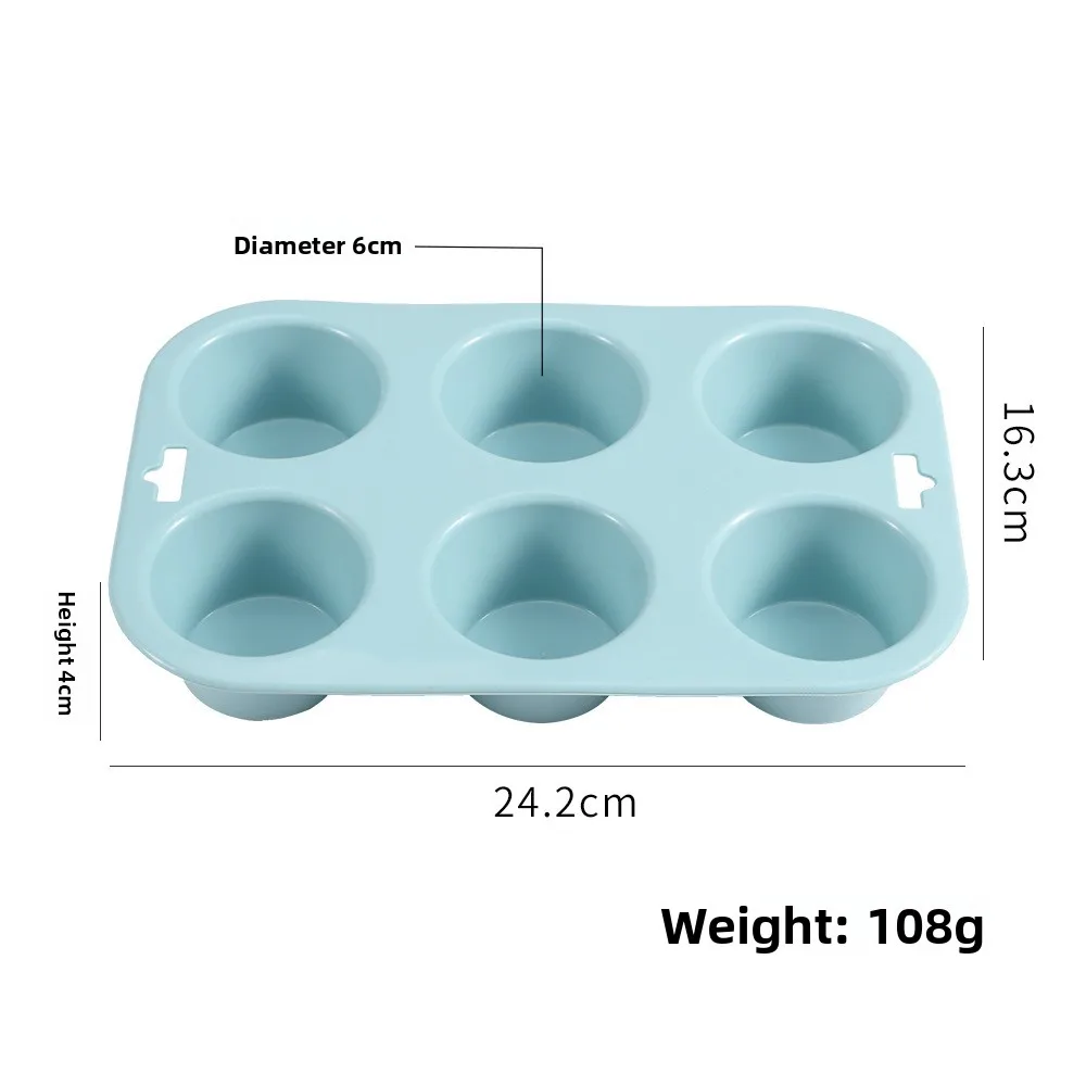 Silicone Muffin Cup and Baking Mold for Chocolate Pudding Jelly Mousse Cake Baking Tools details