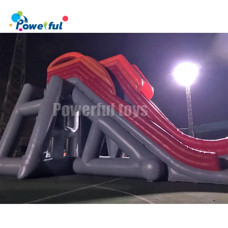 Sliding Dropkick Inflatable Dropkick Water Slide - Free Fall Fun for Adults