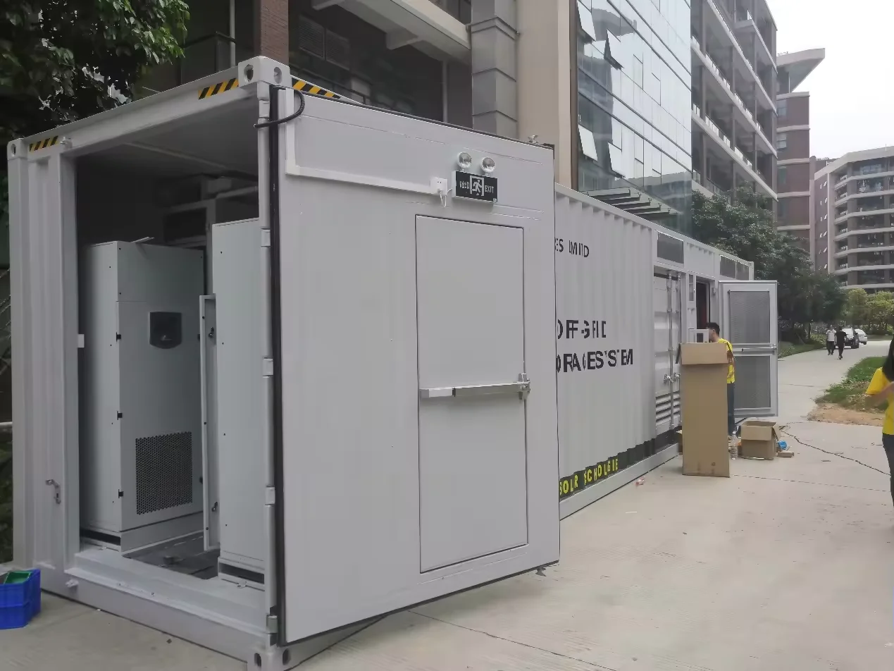 1Mwh Hybrid Solar Panel System 2mw Hybrid Solar Power 1 Mwh ESS Energy Storage Container 1mw Energy Storage Project