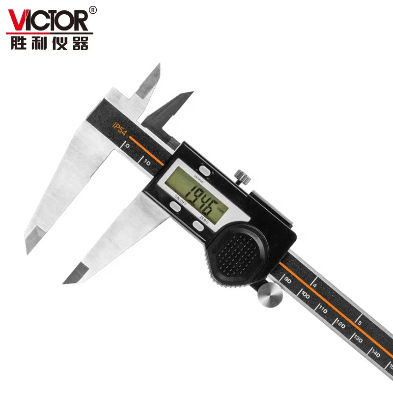 VICTOR  5300  Electronic Digital Vernier Caliper 150mm 200mm 300mm Range Easy to Measure Length Depth Inner Outer Diameter Read