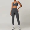 grey bra&leggings