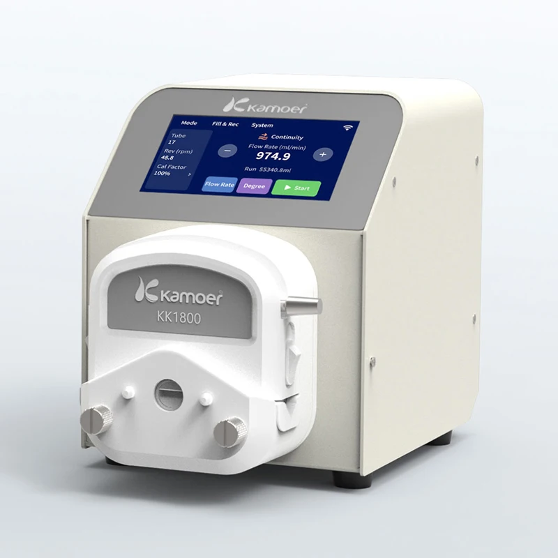 Kamoer UIP WIFI V2 Lcd Display High Flow 1000ml Small Peristaltic Liquid Filling Machine Pump for Lab