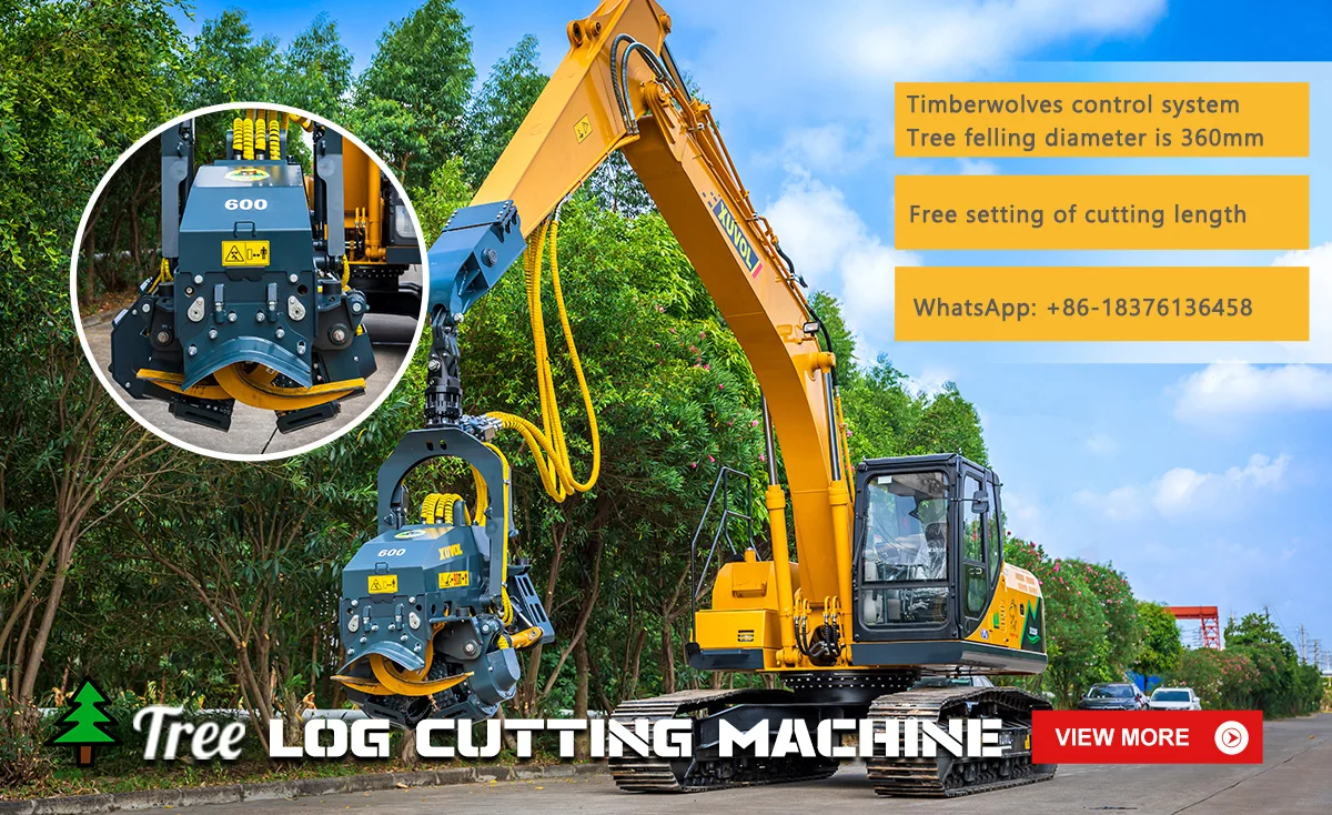 Forestry Tree Harvester Felling Cutting Machine Automatic Tree Timber ...