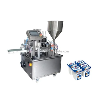 Coffee, Juice, milk, yogurt, honey filler Carbonated Beverage beer/Sprite/ Sealing Filling Food Packing  Packaging Machine