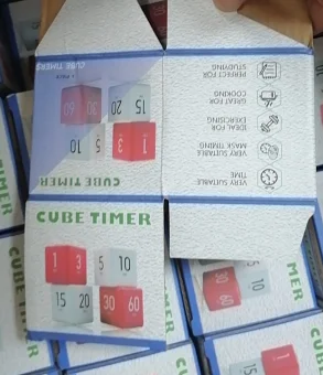  2020 New Design Kitchen Mini Timer Customized with Logo Portable Cube for