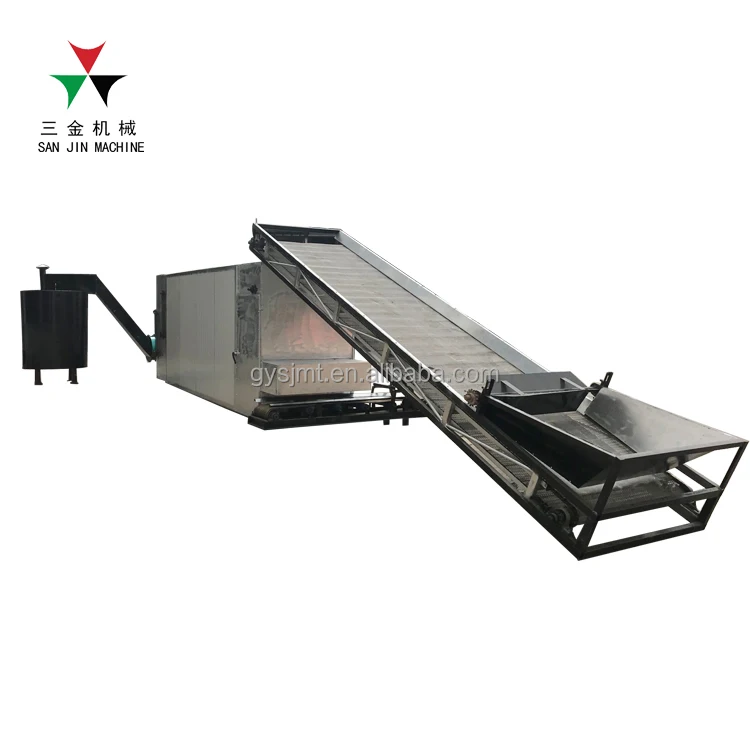 Continuous Mesh Belt Avocado Drying Machine Dryer for Industrial Processing Dried Grass Vegetable Fruits and Herb Dehydrator