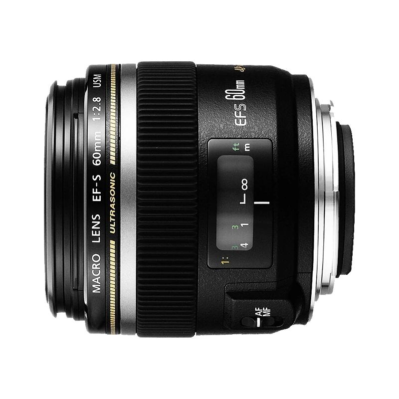 プライベー】 中古ef-s F/2.8usmマクロレンズ一眼レフカメラレンズ