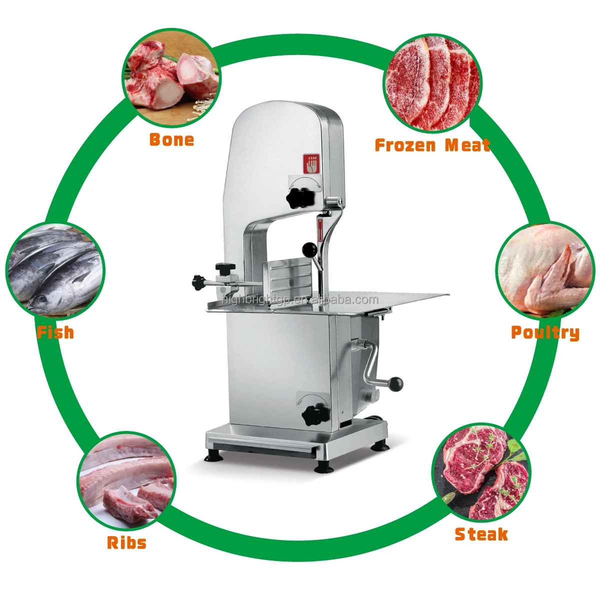 Commercial Automatic Kitchen Equipment Butcher Table Top Electric Cow ...