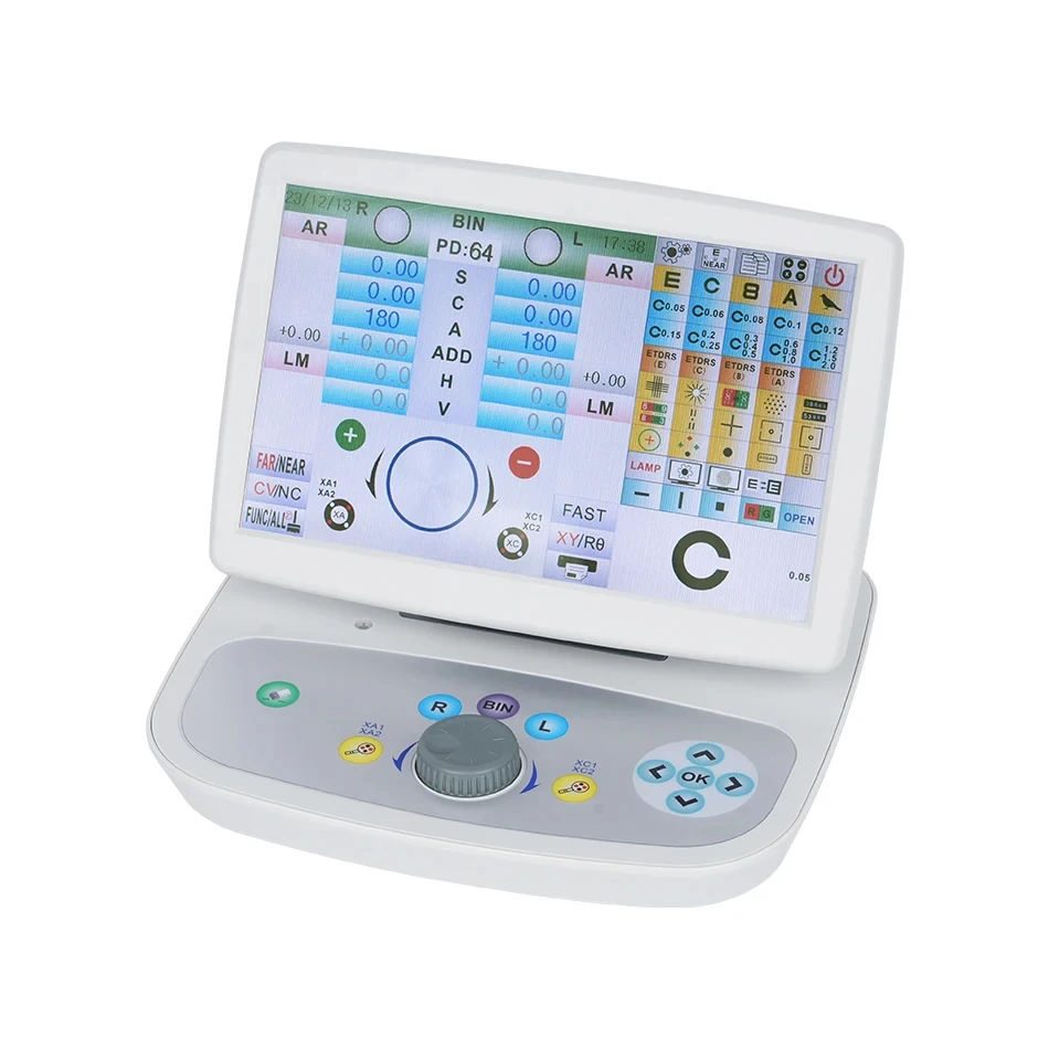Optometry Refractor Computerized Eye Test Auto Vision Tester Optical Digital Automatic Phoropter Auto Refractometer