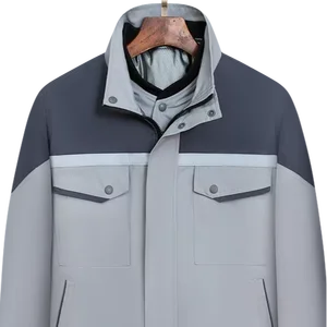 Gray Wholesale Spring Autumn Work Clothes Uniform Customized Mens Womens Workwear