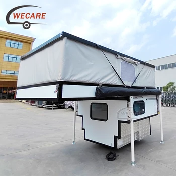 Wecare 4x4 Off Road Pick Up Camper Truck Pop Up Expedition Flatbed ...