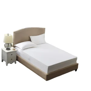 Anti Dust Mite Knitted Fitted Bed Cover Mattress Encasement Protector With Zipper  for Home Hotel