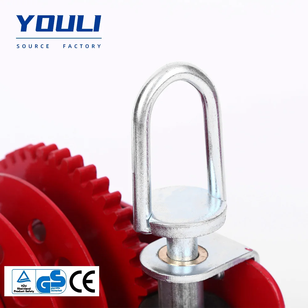 Factory Poultry Farm Poultry Curtain Winch Hand Winch Manual Winching System for Chicken House Curtain Poultry Farming