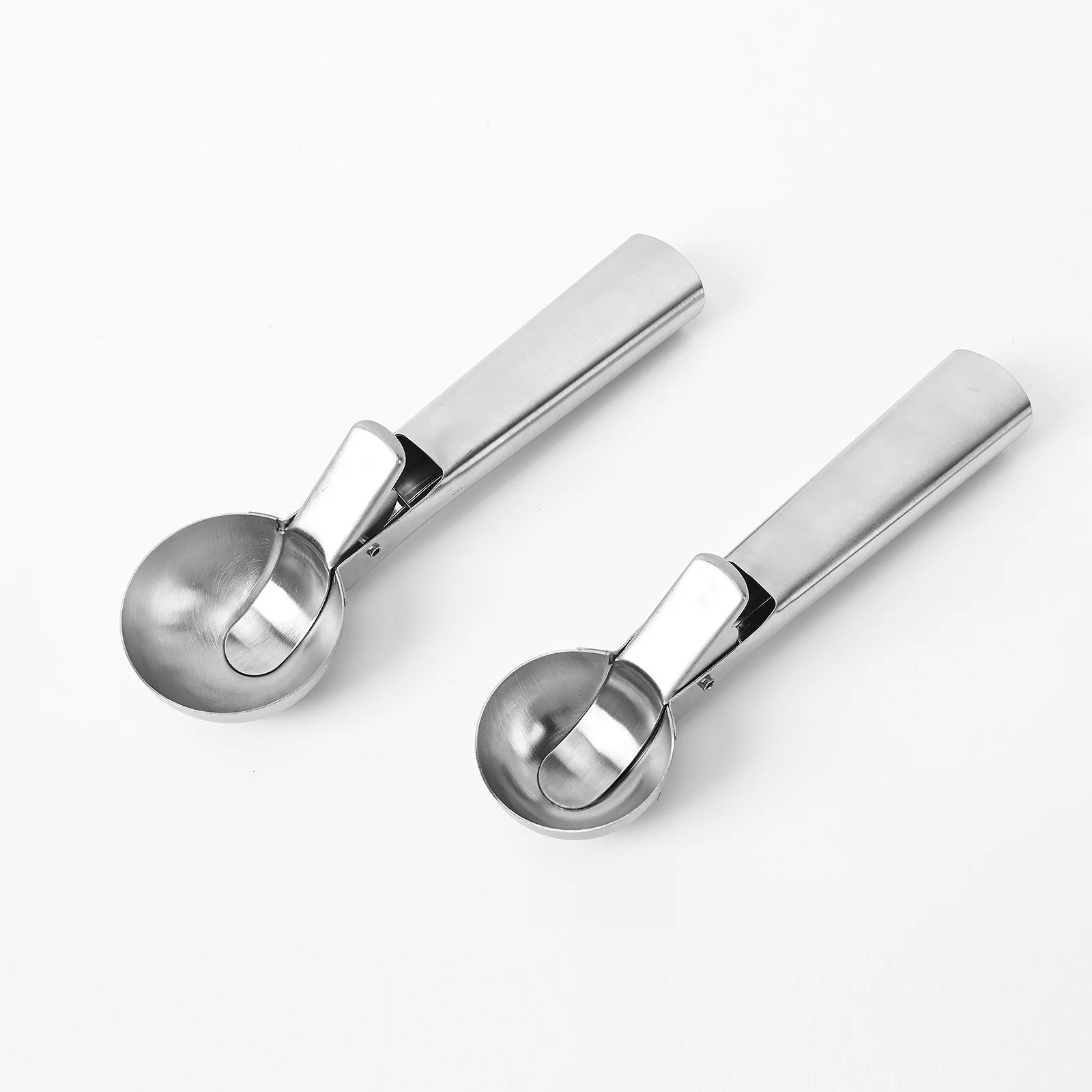 Advanced Ice Cream Spoon and Trigger Ice Cream Spoon Stainless Steel Heavy Duty Metal Ice Cream Spoon