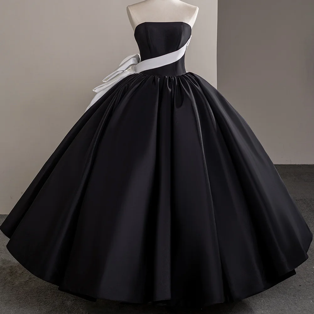 long elegant evening dresses Luxury Elegant Evening Gown Dress with Long Sheer Sleeves – FineLook main image 1