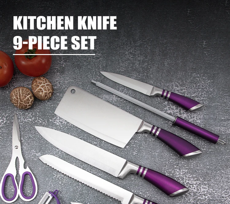 kitchen king 9 piece pink kitchen