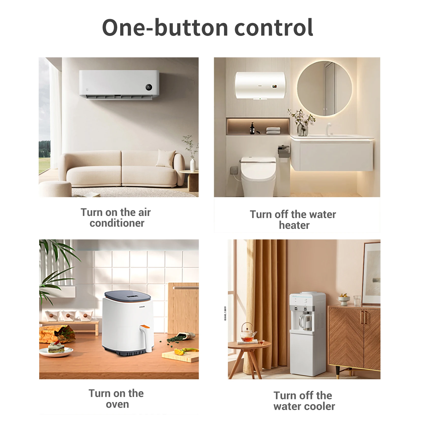 DUOMEI US Standard Smart Socket Tuya WiFi Smart Touch Panel Switch and Dual Socket
