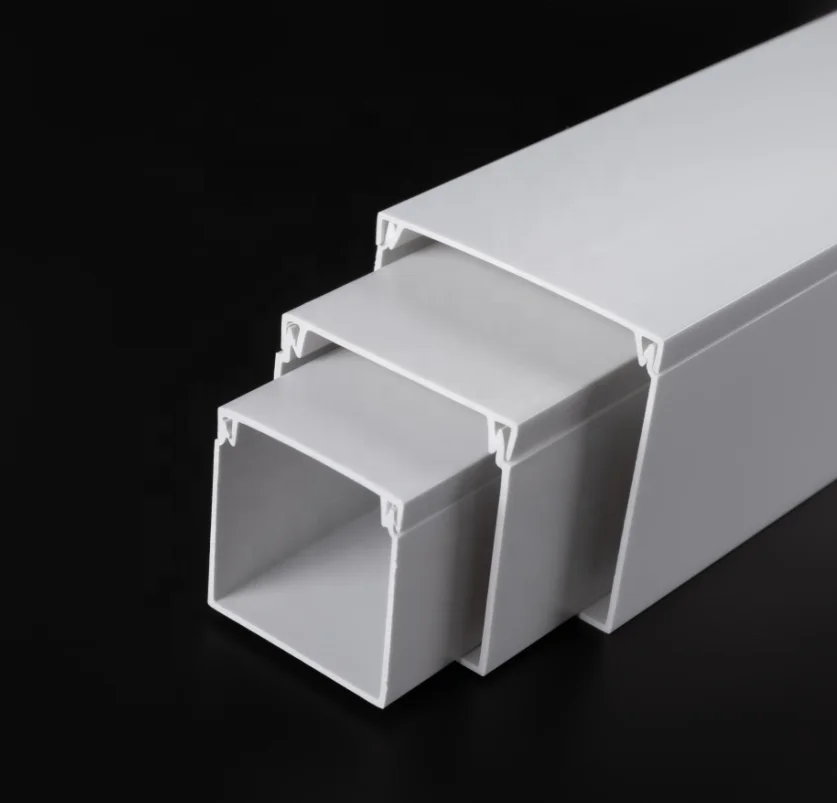 PVC Wire Cable Ducts Cable Trunking 60x40mm Ethiopia PVC Trunking Price