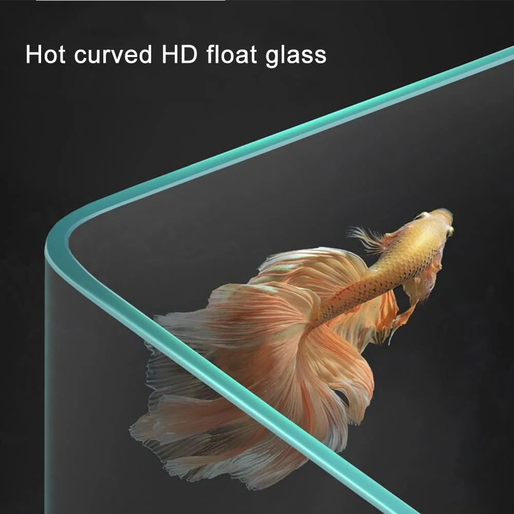 Large Aquarium Wooden Stand And Aquarium Classic Covered Fish