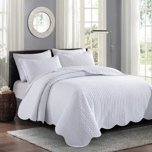 Customized Design  and Size Quilts Bedding Bedspreads Comforter Microfiber Bedspread