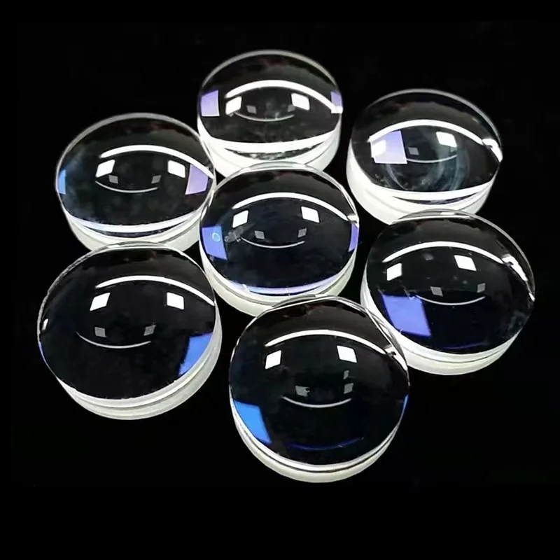 Factory Custom VIS / NIR /SWIR Optical Glass Negative Double Convex Meniscus Collimating Doublet Achromatic Lens for Camera