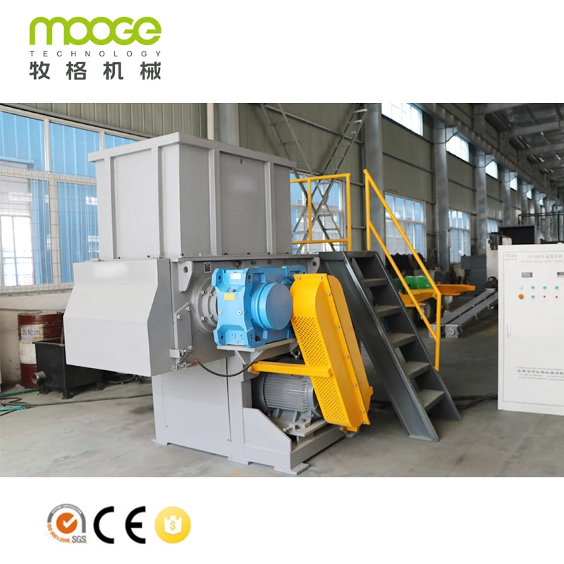 Plastic Single Shaft Shredder Machine for Fabric and PP woven bags