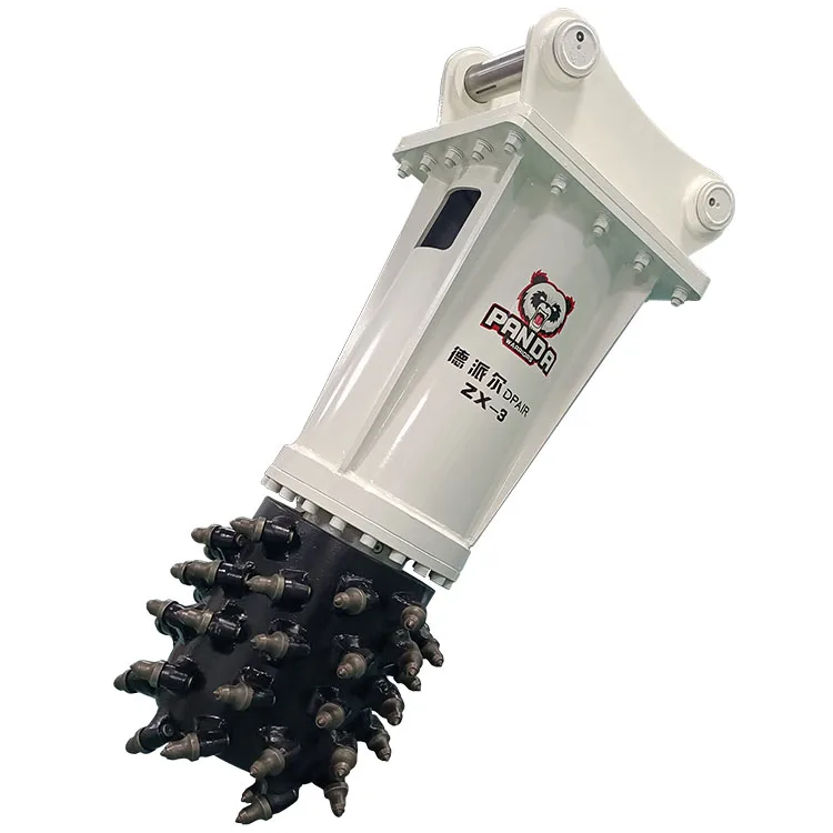 Axial Drum Cutters - Efficient Narrow Trench Excavation