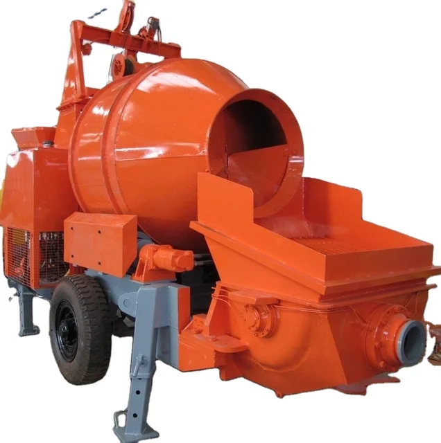 Chinese manufacturer's direct sales of high-quality concrete conveying and mixing integrated diesel concrete mixer