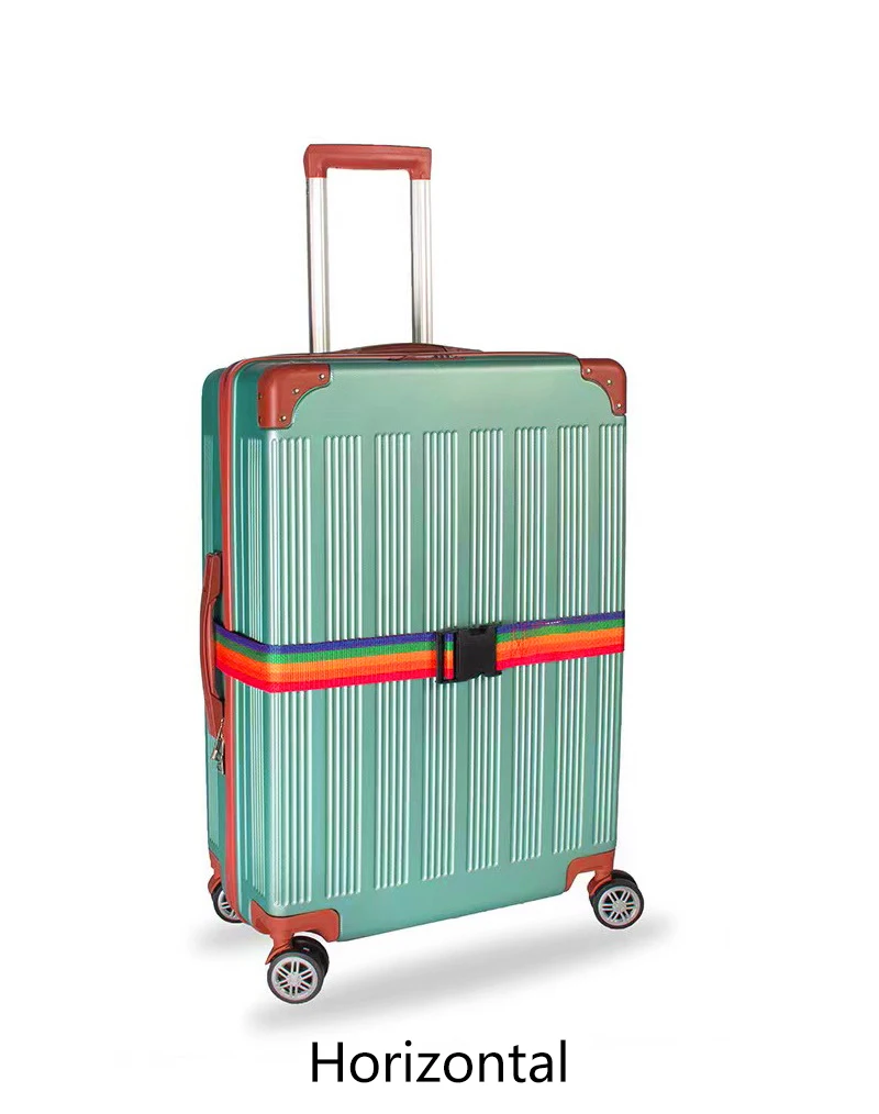 Wholesale Bulk Printed Adjustable Solid Color Nylon Luggage Strap Width