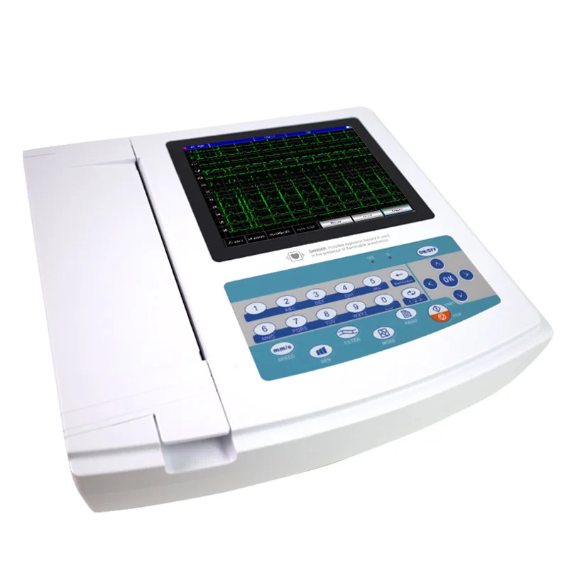 CONTEC ECG1200G PC Software Touch Screen 12 Lead Ekg 12channel Ecg Electrocardiograph