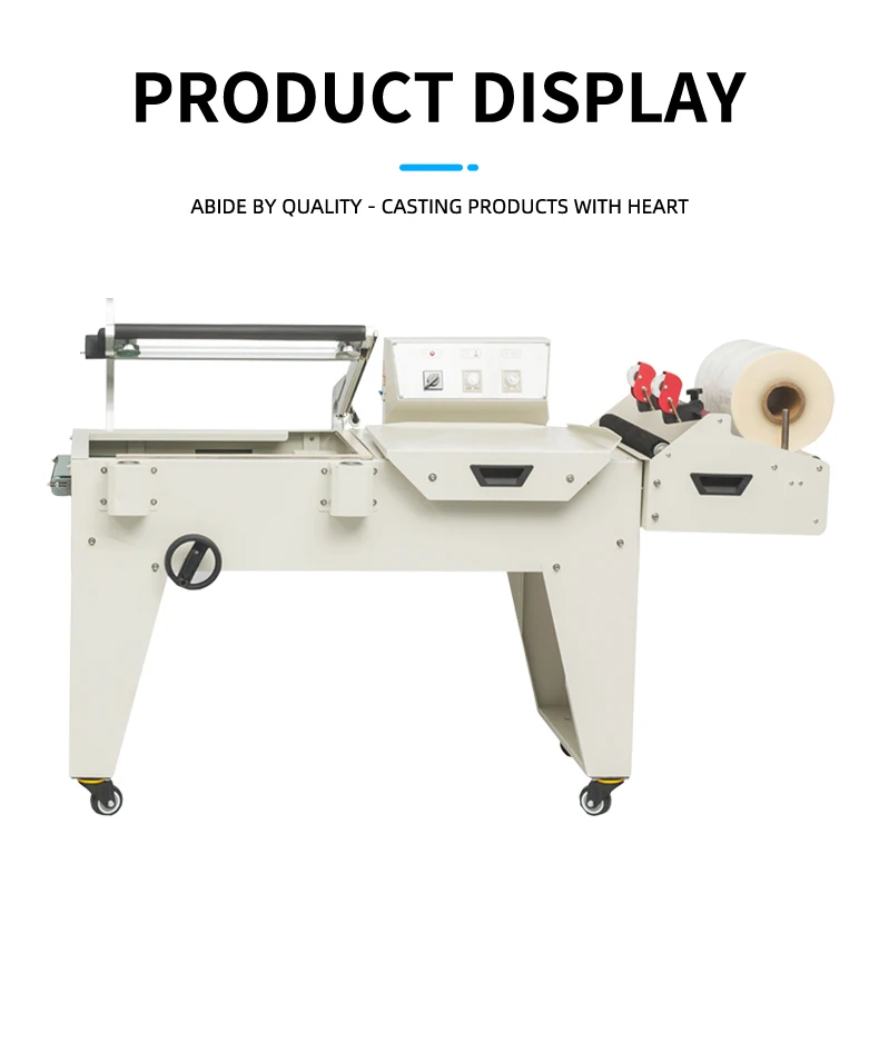 Semi Automatic L Sealer Plastic Film Sealer Heat Manual Sealing Machine