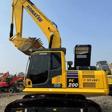 Second Hand Pc200-8 Komatsu-20 Ton Crawler Excavator Used komatsu pc200 Excavator For Sale