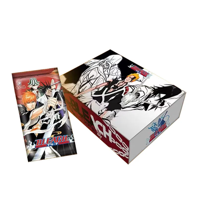 Japanese Anime Bleach Collection Card Booster Box Rare Anime TCG CCG Game Trading Cards for Kids Gifts Table Playing Cards Toys Japanese Anime Bleach Collection Card Booster Box Rare Anime TCG CCG Game Trading Cards for Kids Gifts Table Playing Cards Toys