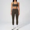 Brown bra+pants