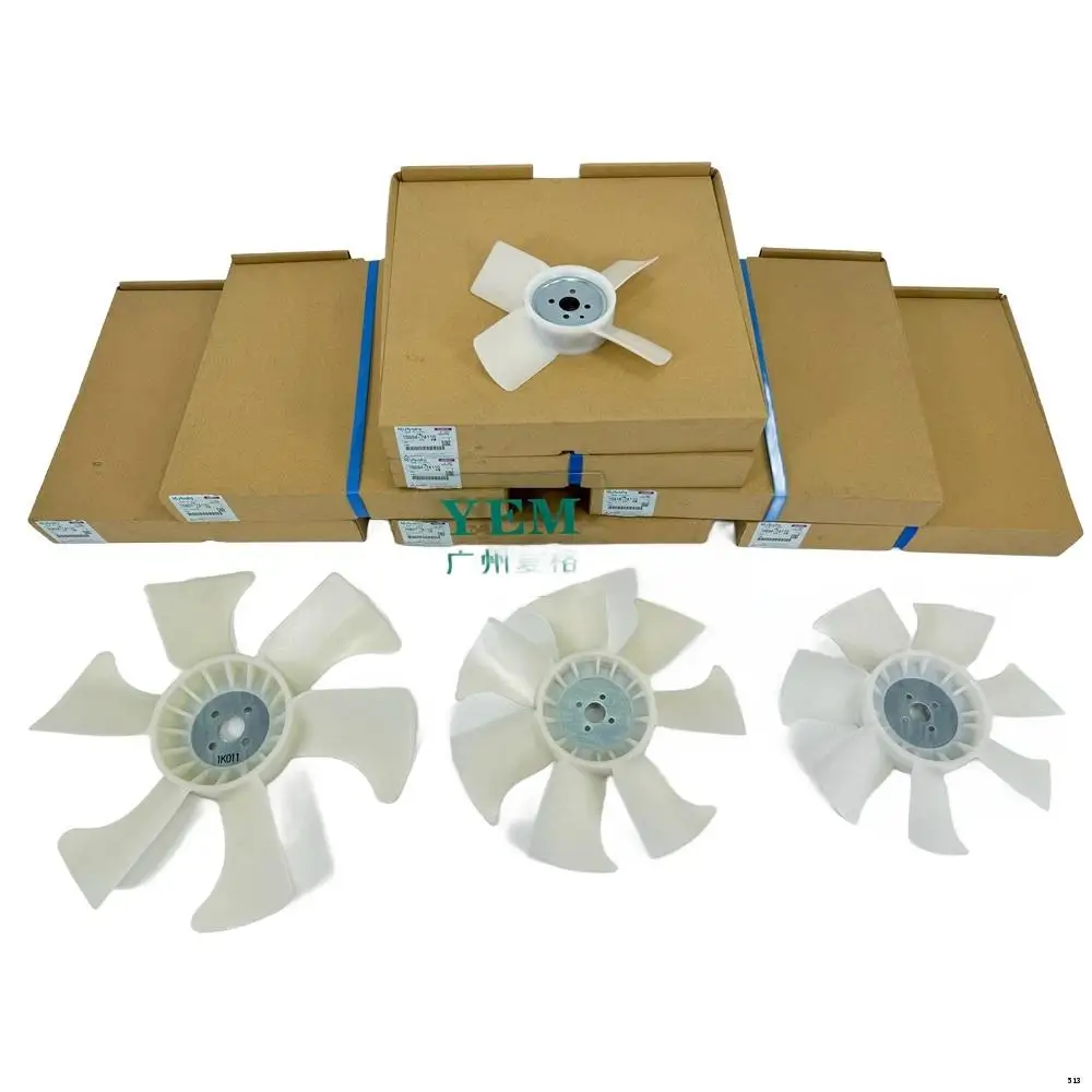 Agricultural Engine Parts V3307 Fan Blade for Kubota Engine Parts