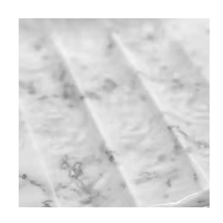 Honed Surface Concave Feature Tile Fluted Tile Carrara White Marble Wall Tiles Marble Wall Panel