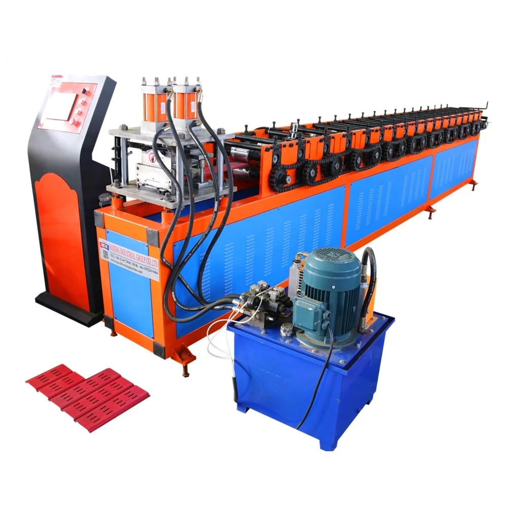 Steel Ceiling Spandrel Roll Form Forming Machine