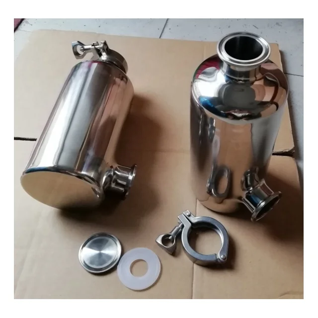 Stainless Containers 2 Liter Sanitary Liquid Storage Tank Stainless